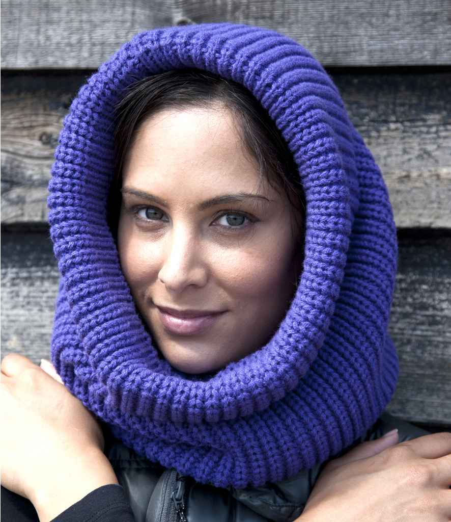 Result Whistler Snood Hood | Purple - Result Winter Essentials Scarf - Lancashire Teamwear