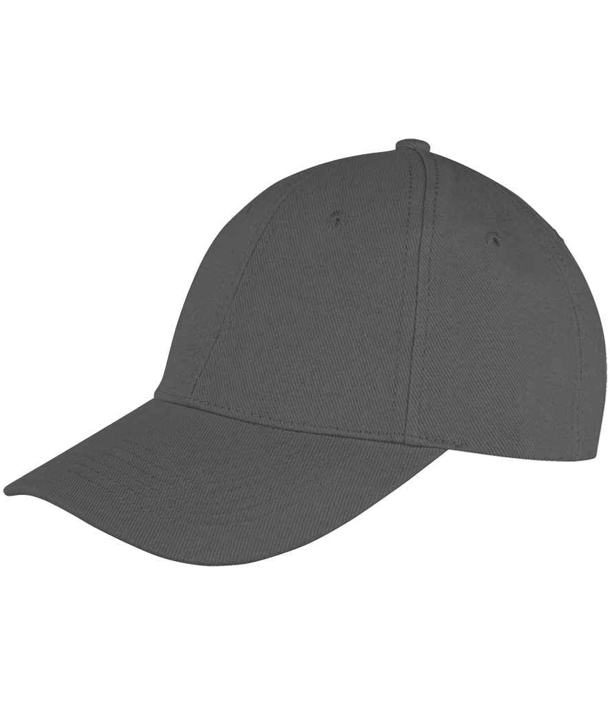 Result Genuine Recycled Low Profile Cap | Charcoal Grey Headwear - Lancashire Teamwear