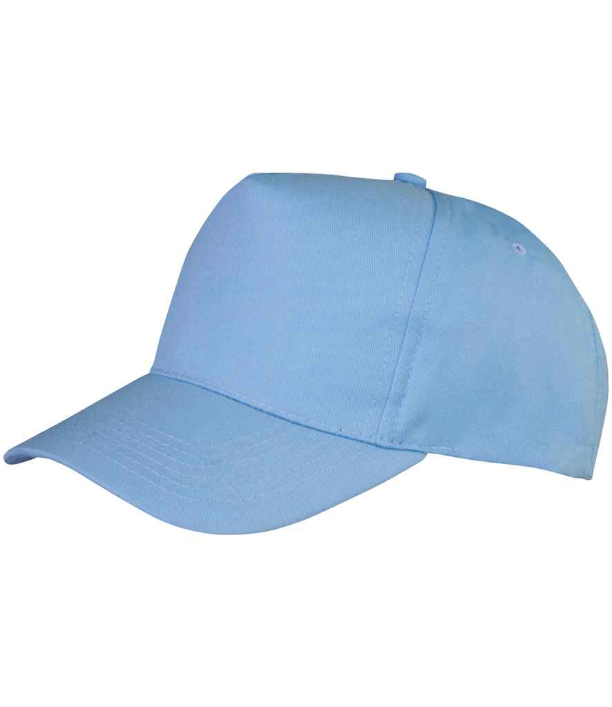 Result Genuine Recycled Junior Printers Cap Sky Blue