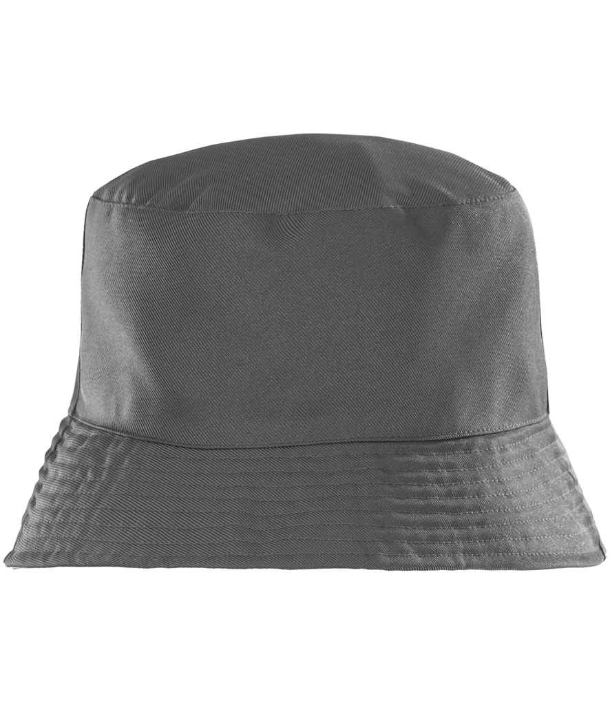 Result Genuine Recycled Core Reversible Bucket Hat | Grey/White Headwear - Lancashire Teamwear