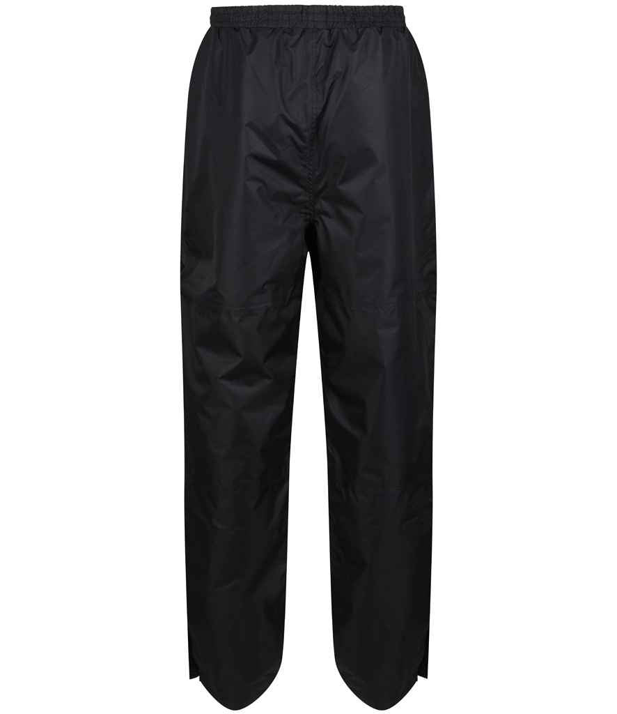 Regatta Linton Waterproof Overtrousers | Black - Regatta Professional - Lancashire Teamwear