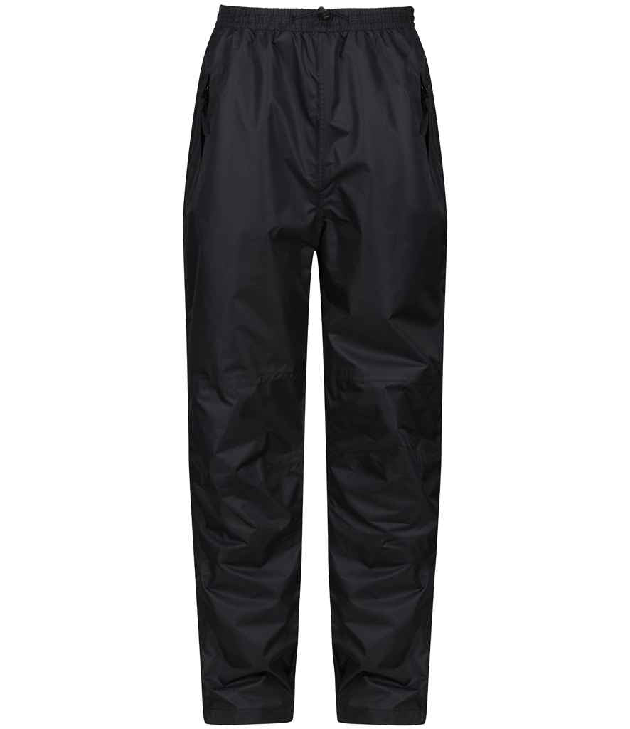 Regatta Linton Waterproof Overtrousers | Black - Regatta Professional - Lancashire Teamwear