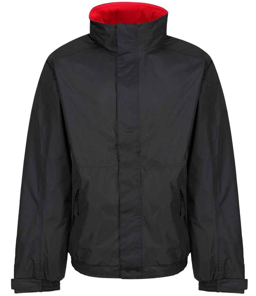 Regatta Dover Waterproof Insulated Jacket Black/Red
