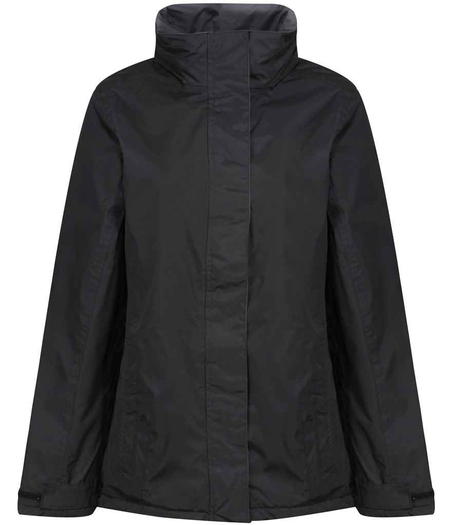Regatta Ladies Beauford Waterproof Insulated Jacket Black/Seal Grey
