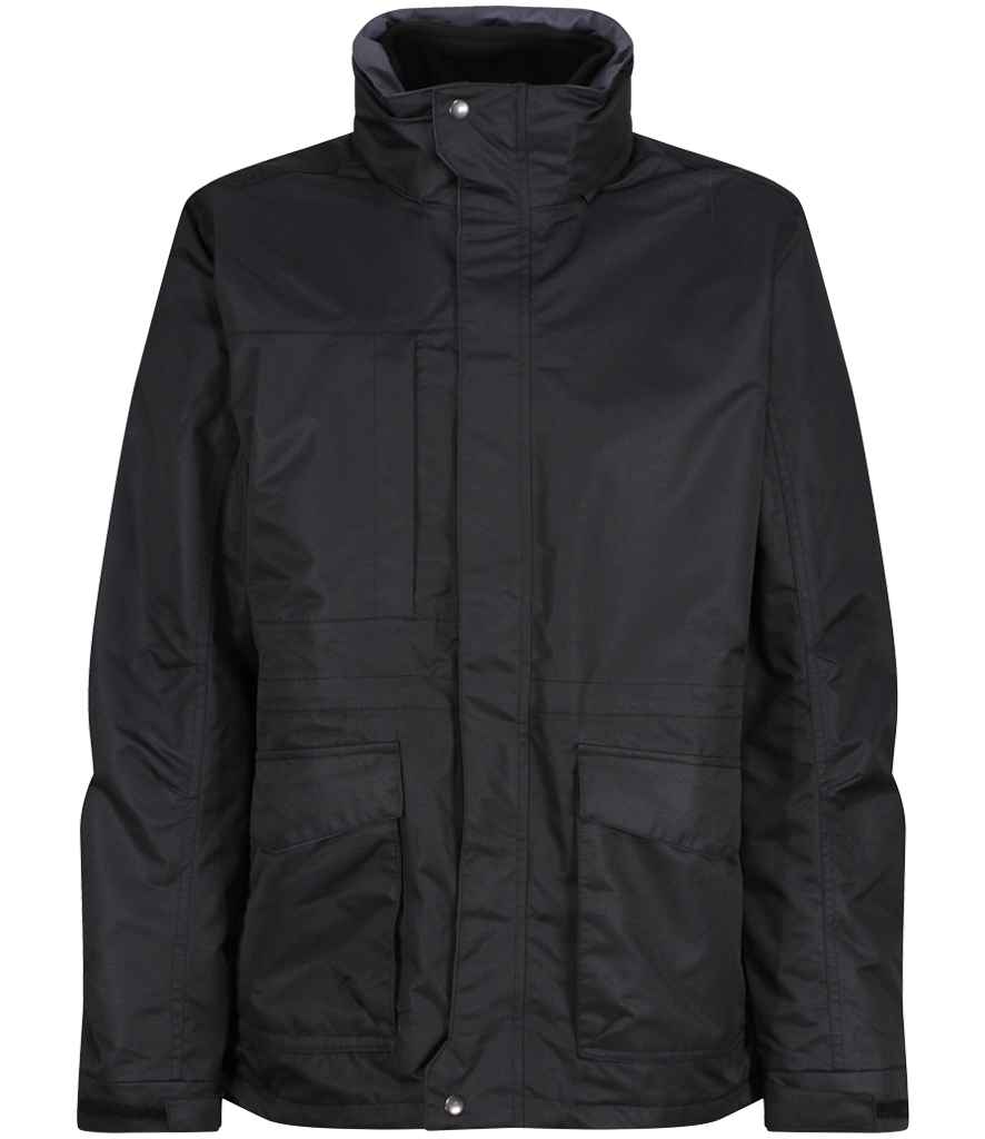 Regatta Benson III 3-in-1 Breathable Jacket Black/Black