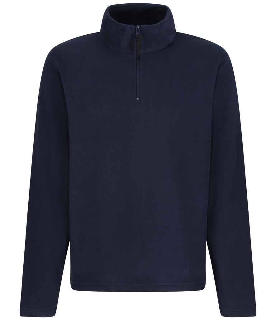 Regatta Zip Neck Micro Fleece Dark Navy