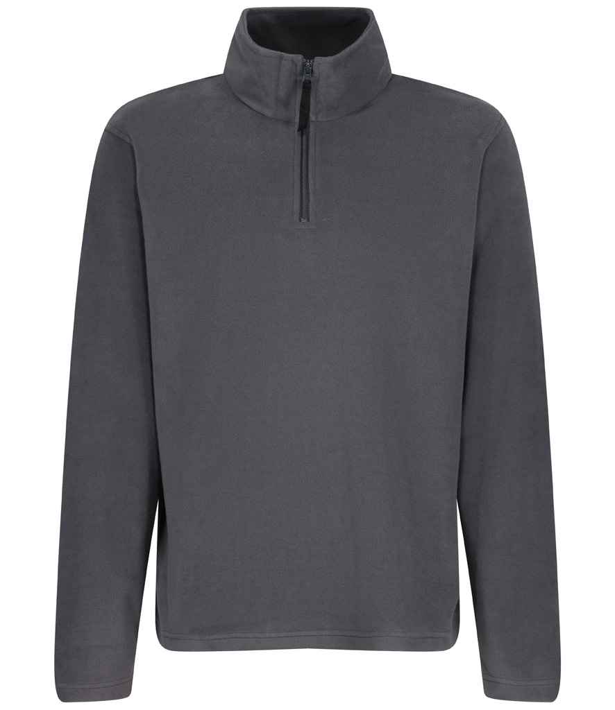 Regatta Zip Neck Micro Fleece Seal Grey