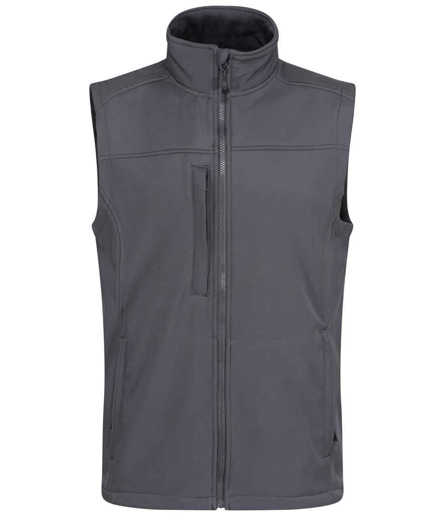 Regatta Flux Soft Shell Bodywarmer Seal Grey/Seal Grey