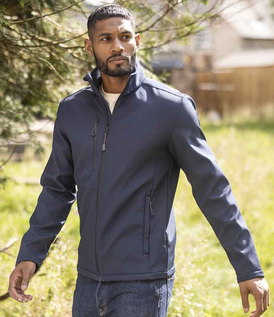 Regatta Honestly Made Recycled Soft Shell Jacket | Navy - Lancashire Teamwear