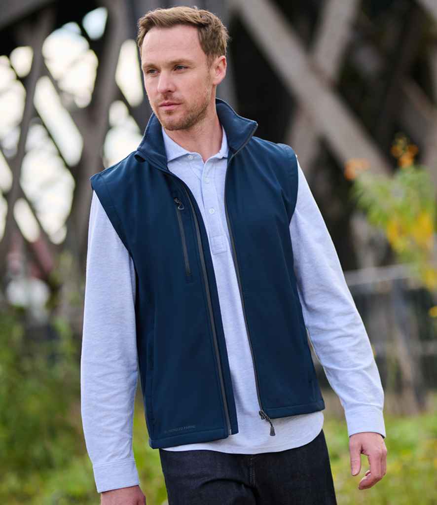 Regatta Honestly Made Recycled Soft Shell Bodywarmer | Navy Gilet - Lancashire Teamwear