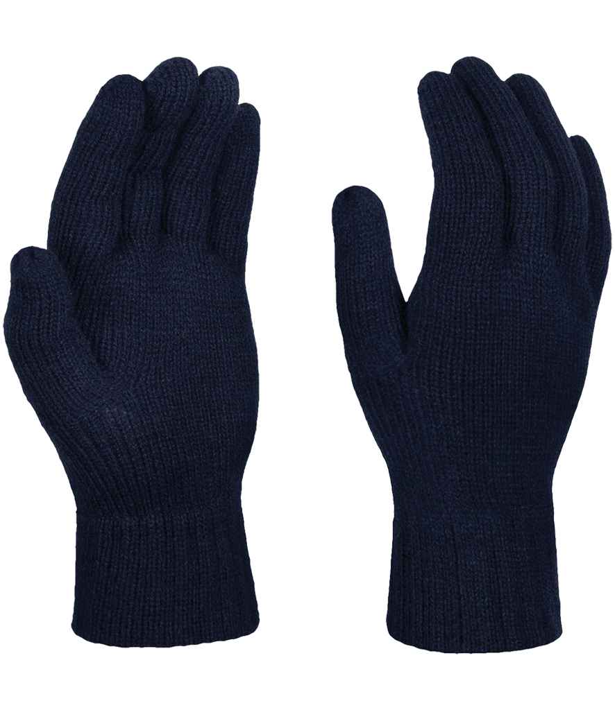 Regatta Knitted Gloves Navy