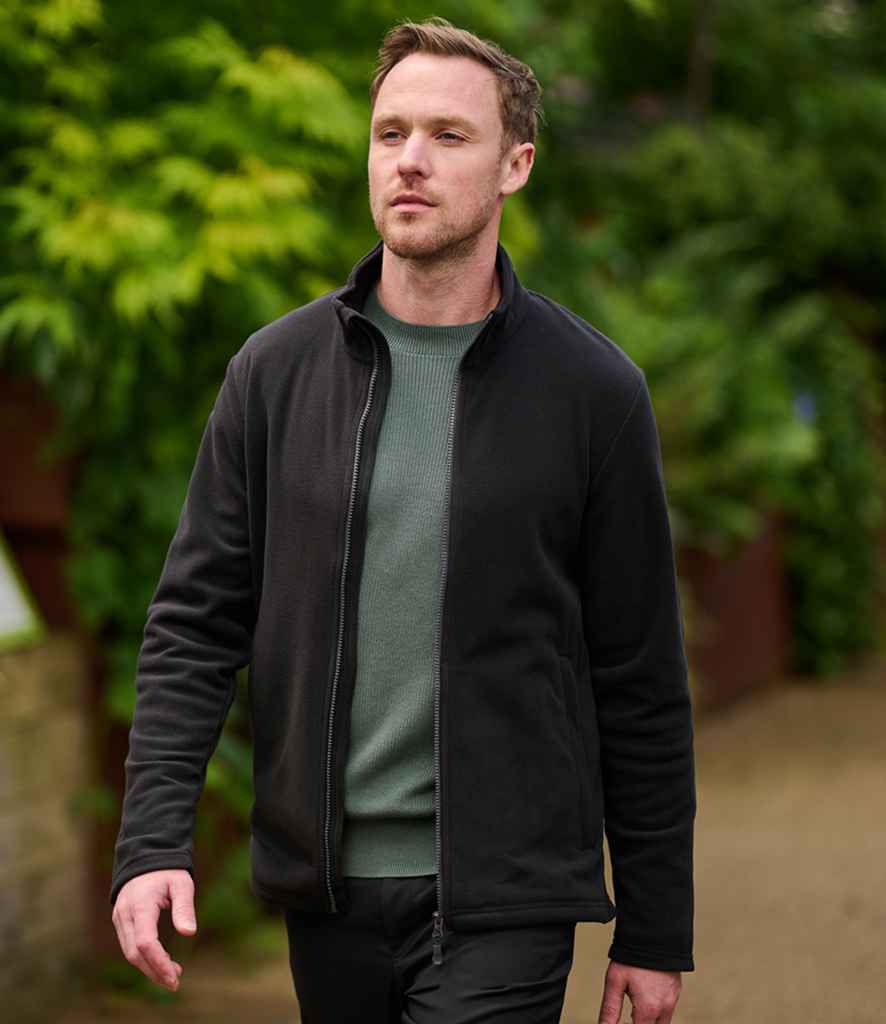 Regatta Honestly Made Recycled Micro Fleece Jacket | Black - Lancashire Teamwear