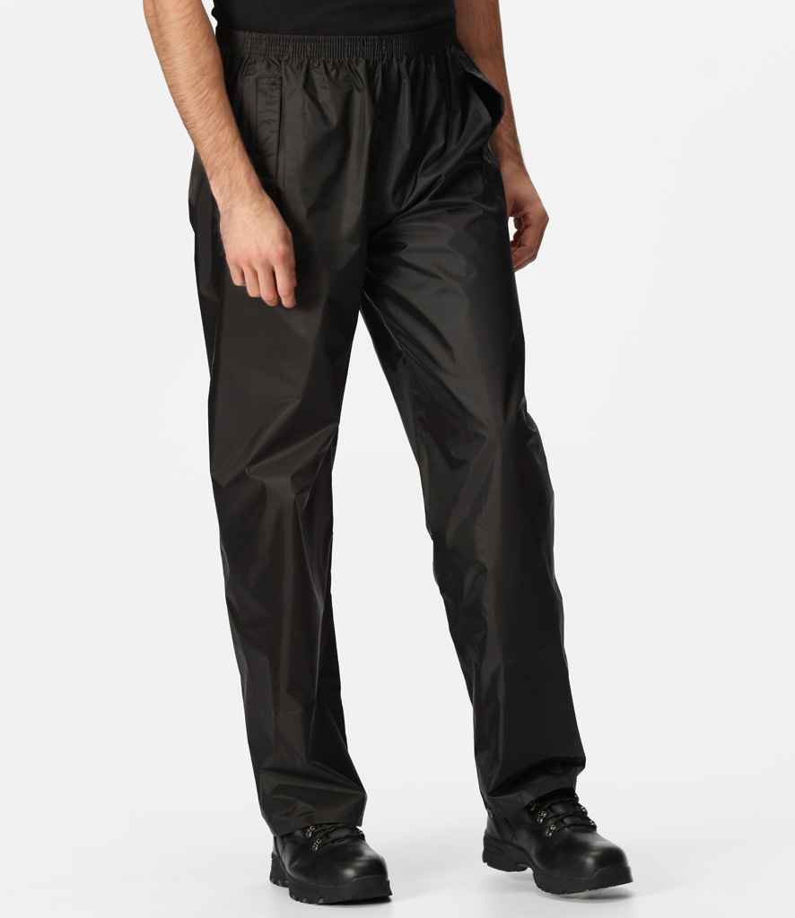 Regatta Pro Stormbreak Waterproof Overtrousers | Black - Regatta Professional - Lancashire Teamwear
