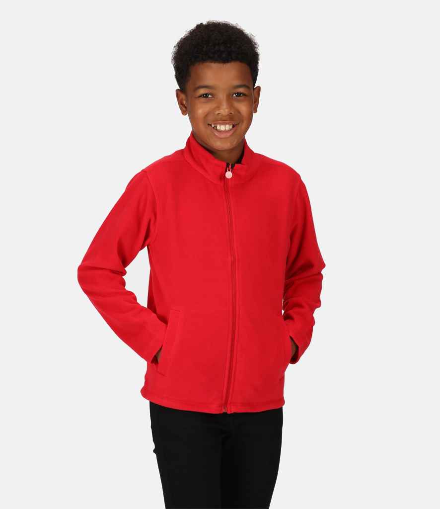 Regatta Kids Brigade II Micro Fleece Jacket | Classic Red - Regatta Professional - Lancashire Teamwear