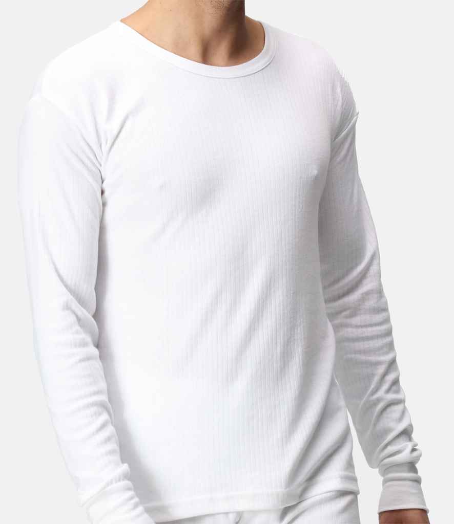 Regatta Thermal Long Sleeve Vest | White - Regatta Professional T-Shirt - Lancashire Teamwear