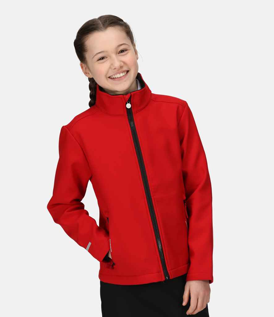 Regatta Kids Ablaze Soft Shell Jacket | Classic Red/Black - Regatta Professional - Lancashire Teamwear