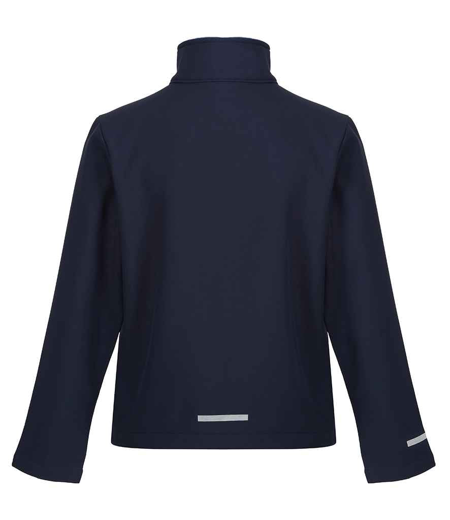 Regatta Kids Ablaze Soft Shell Jacket | Navy/New Royal Blue - Regatta Professional - Lancashire Teamwear