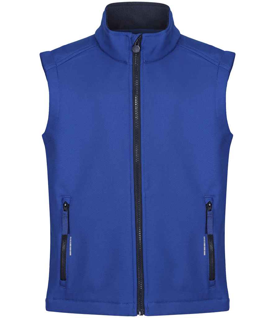 Regatta Kids Ablaze Soft Shell Bodywarmer | New Royal Blue/Navy - Regatta Professional Gilet - Lancashire Teamwear