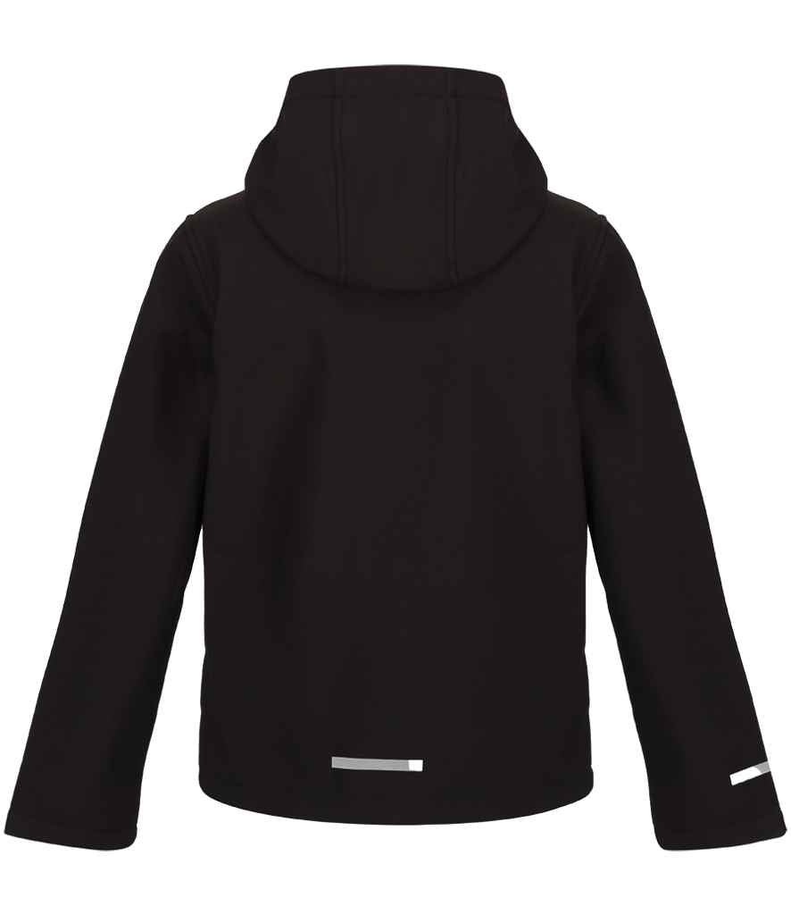 Regatta Kids Ablaze Three Layer Soft Shell Jacket | Black/Classic Red - Regatta Professional - Lancashire Teamwear