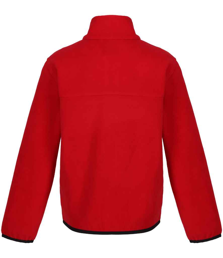 Regatta Kids Full Zip Micro Fleece Jacket | Classic Red/Black - Regatta Professional - Lancashire Teamwear