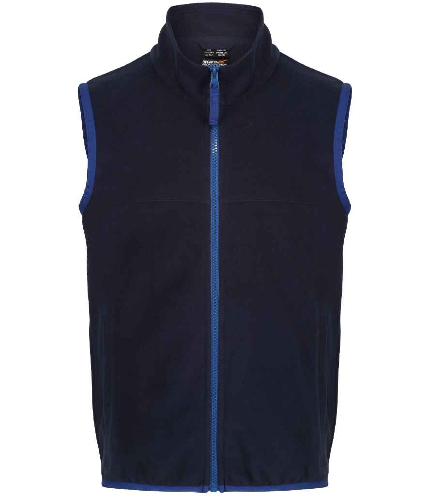 Regatta Kids Micro Fleece Bodywarmer Navy/New Royal Blue