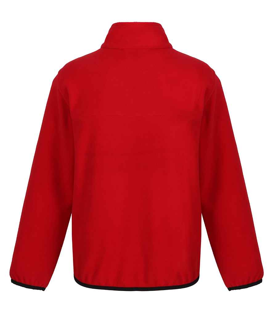 Regatta Kids Half Zip Micro Fleece Jacket | Classic Red/Black - Regatta Professional - Lancashire Teamwear