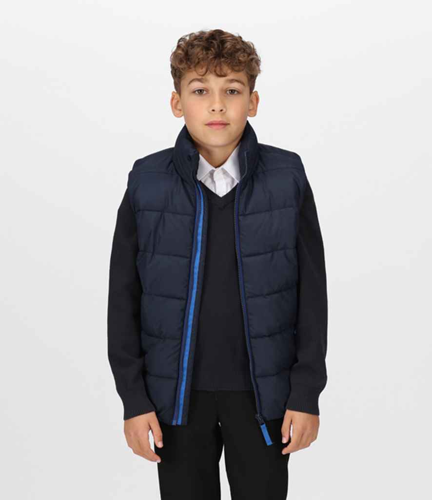 Regatta Kids Scholar Thermal Bodywarmer | Navy/New Royal Blue - Regatta Professional Gilet - Lancashire Teamwear