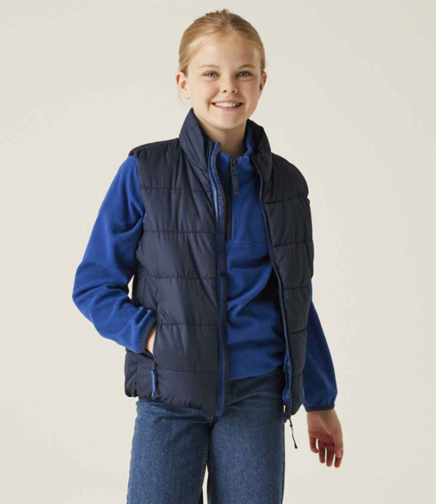 Regatta Kids Scholar Thermal Bodywarmer | Navy/New Royal Blue - Regatta Professional Gilet - Lancashire Teamwear