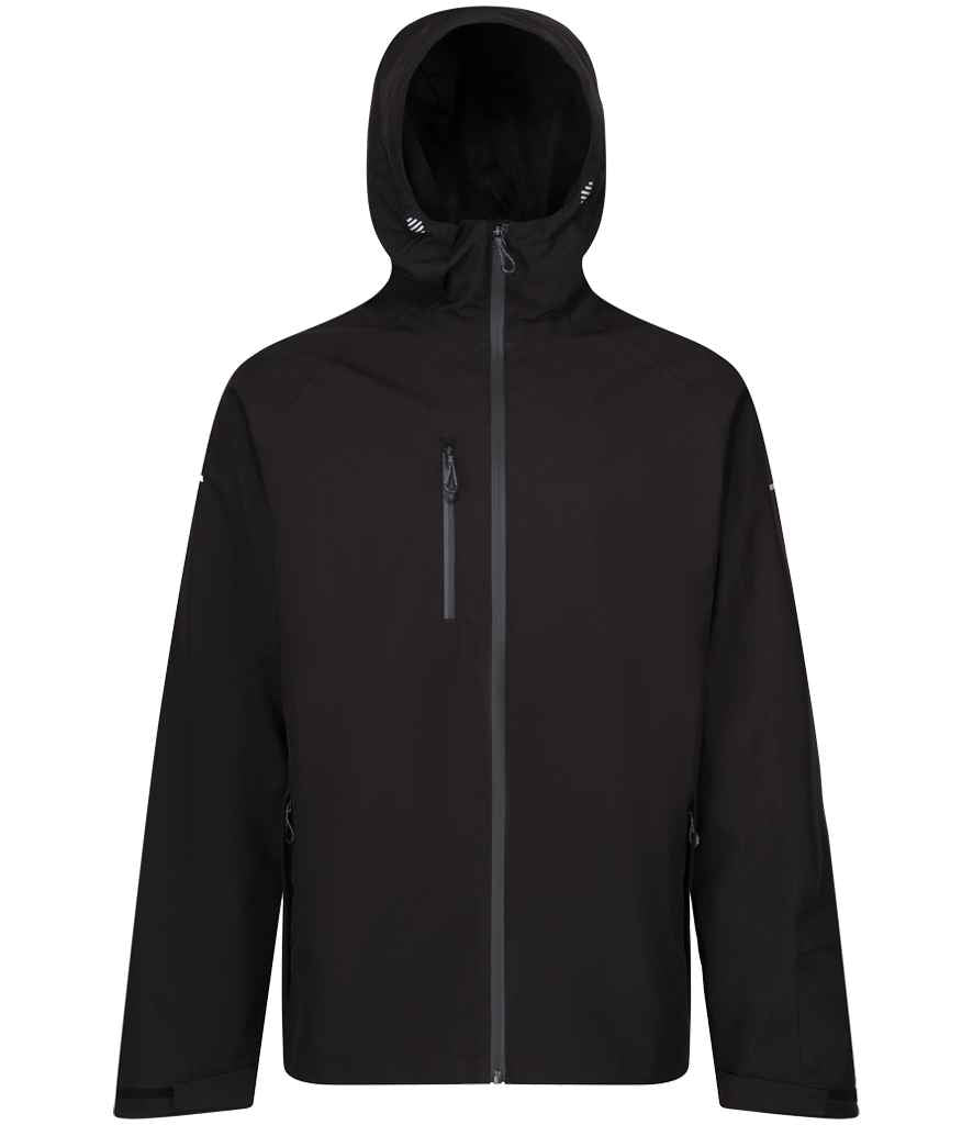 Regatta X-Pro Beacon Brite Light Waterproof Shell Jacket Black