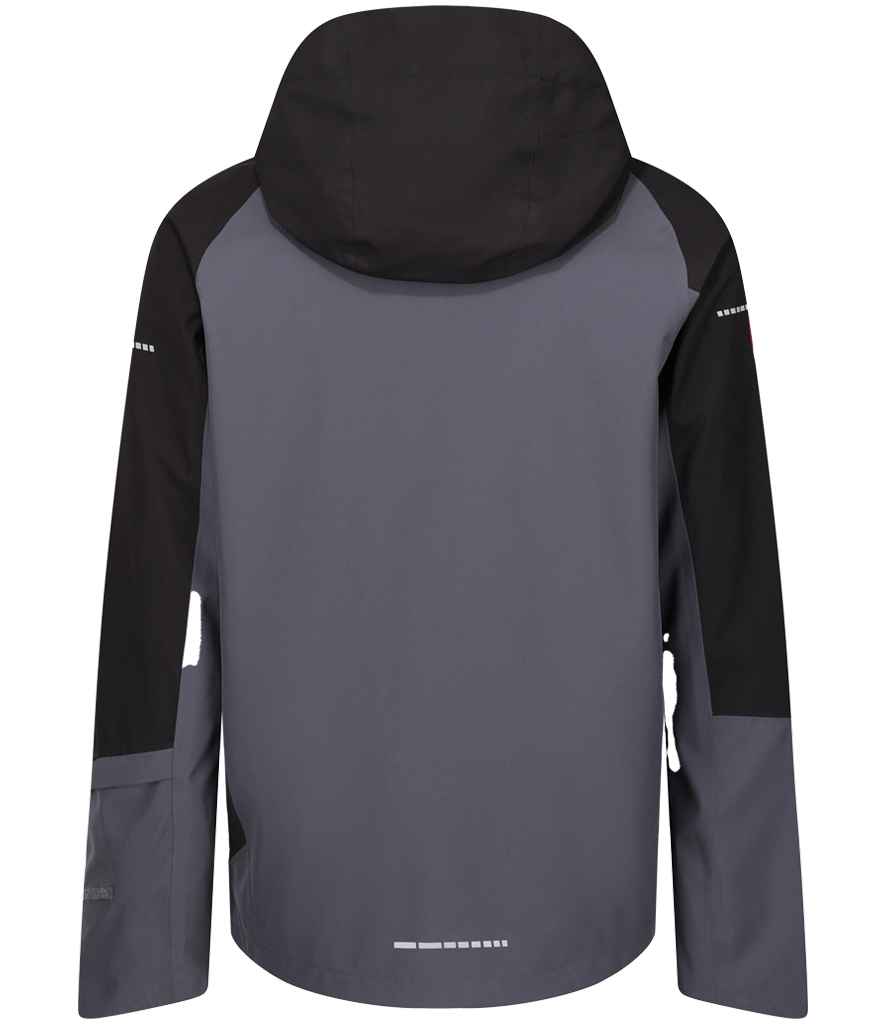 Regatta X-Pro Beacon Brite Light Waterproof Shell Jacket | Seal Grey/Black - Regatta Professional - Lancashire Teamwear