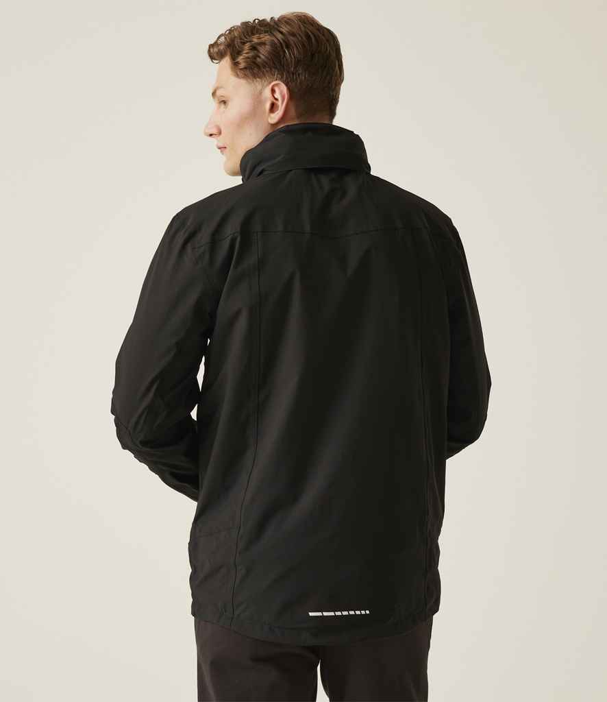 Regatta X-Pro Exosphere II Shell Jacket | Black/Magma Orange - Regatta Professional - Lancashire Teamwear
