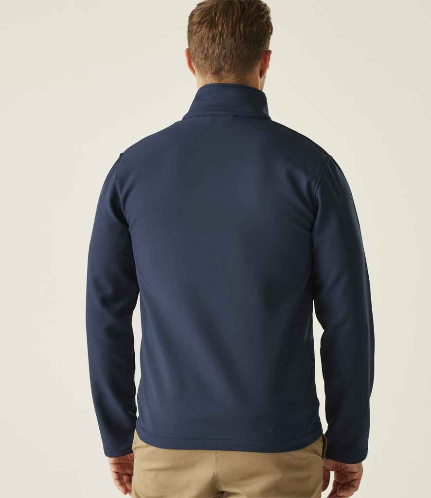 Regatta Ascender Two Layer Soft Shell Jacket | Navy/Classic Red - Regatta Professional - Lancashire Teamwear