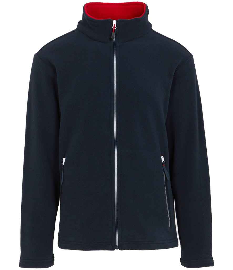 Regatta Ascender Fleece Jacket Navy/Classic Red