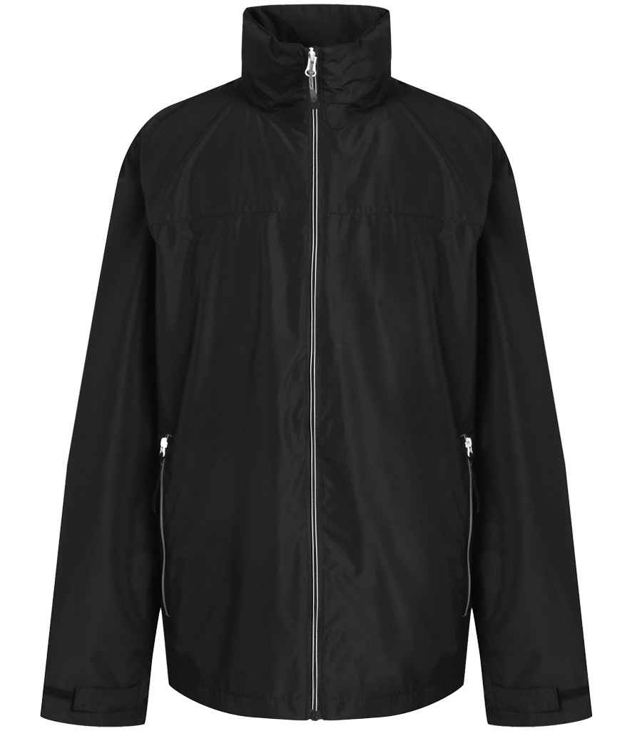 Regatta Ascender Waterproof Shell Jacket Black/Mineral Grey