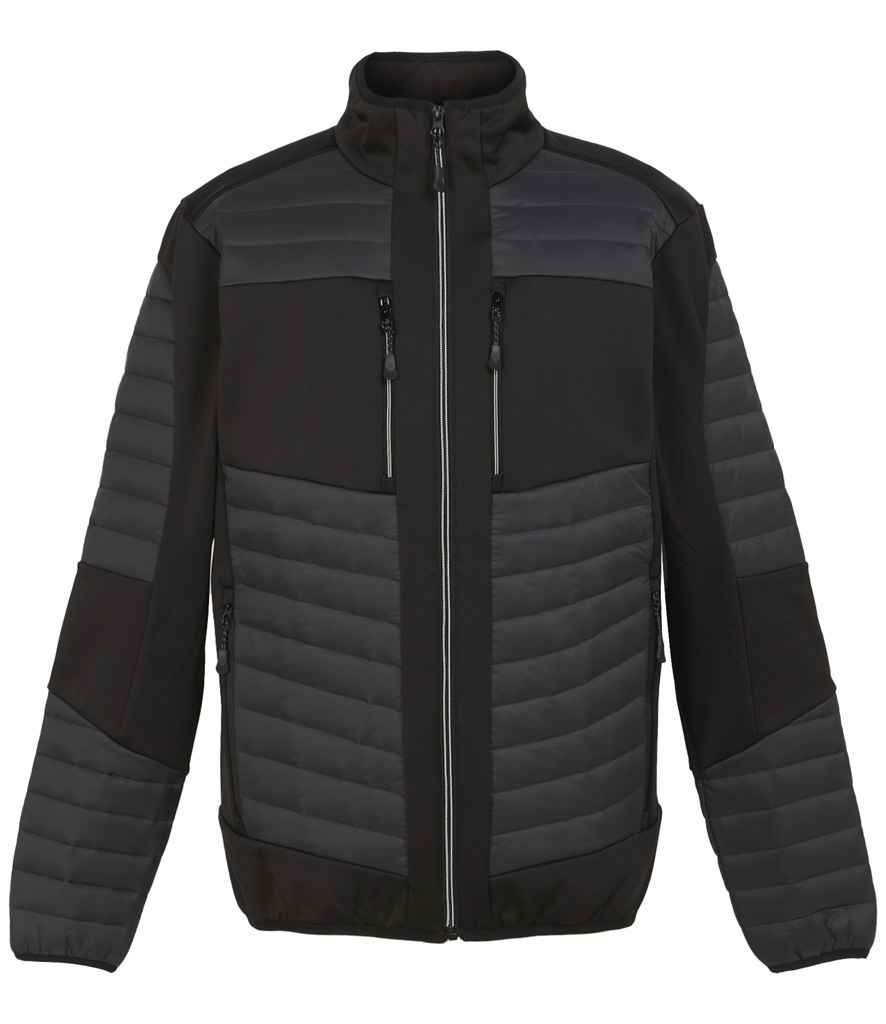 Regatta E-Volve Unisex Thermal Hybrid Jacket | Ash/Black - Regatta Professional - Lancashire Teamwear