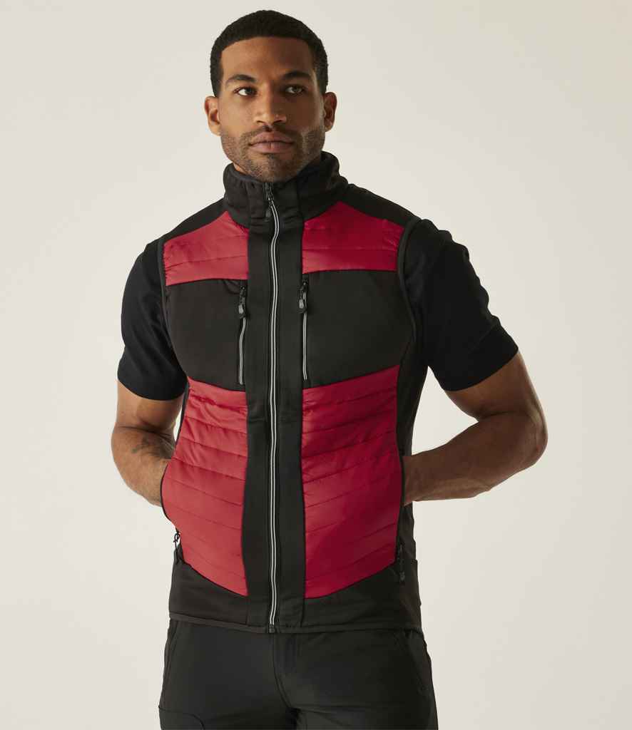 Regatta E-Volve Unisex Thermal Hybrid Bodywarmer | Classic Red/Black - Regatta Professional Gilet - Lancashire Teamwear