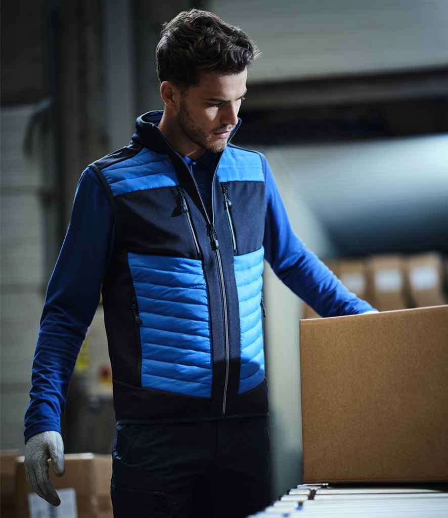 Regatta E-Volve Unisex Thermal Hybrid Bodywarmer | Strong Blue/Navy - Regatta Professional Gilet - Lancashire Teamwear