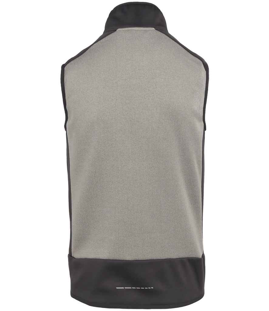 Regatta E-Volve Unisex Knit Effect Stretch Bodywarmer | Mineral Grey/Ash - Regatta Professional Gilet - Lancashire Teamwear