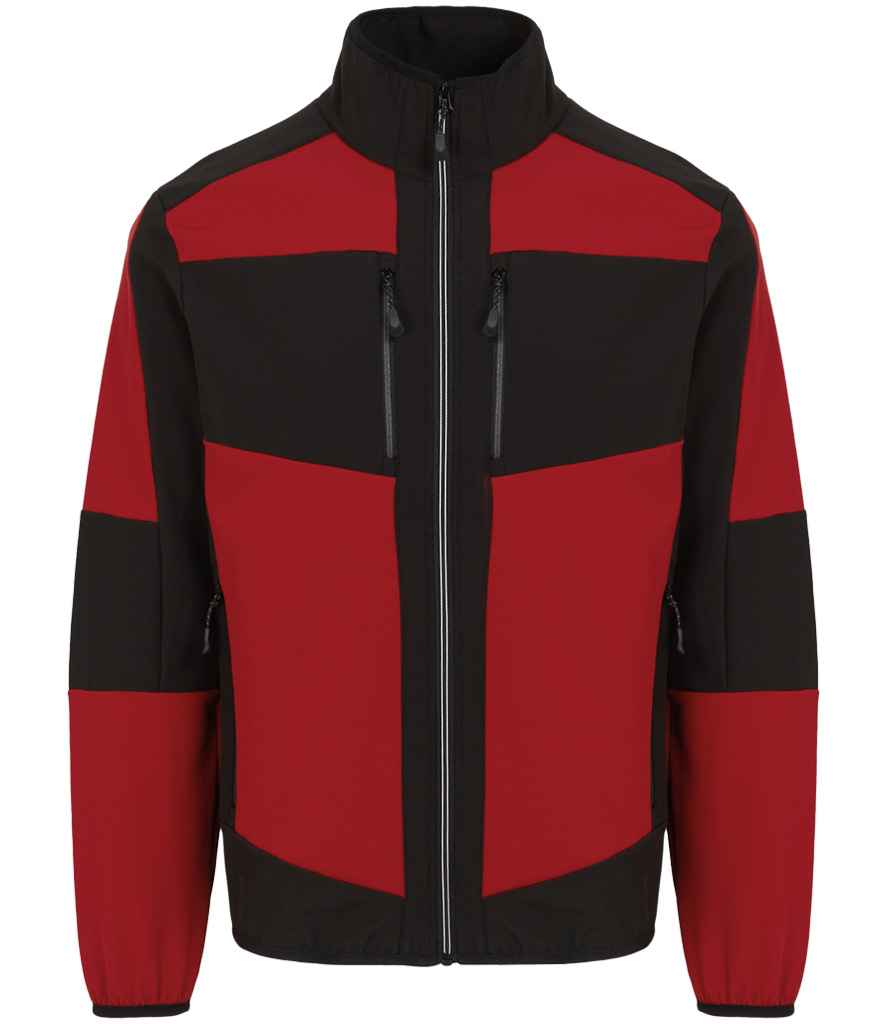 Regatta E-Volve Unisex Two Layer Soft Shell Jacket Classic Red/Black