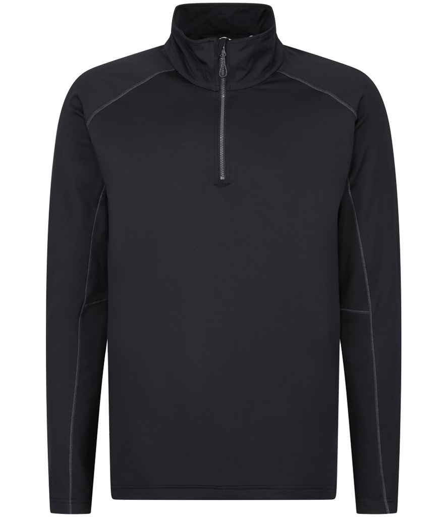 Regatta Core Stretch Half Zip Midlayer Top Black