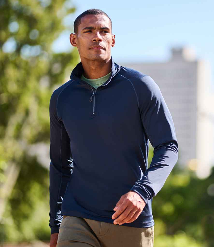 Regatta Core Stretch Half Zip Midlayer Top | Navy - Regatta Professional Sweatshirt - Lancashire Teamwear