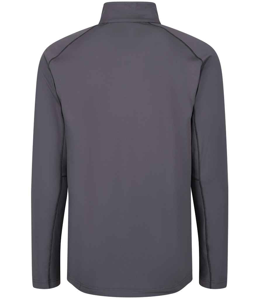 Regatta Core Stretch Half Zip Midlayer Top | Seal Grey - Regatta Professional Sweatshirt - Lancashire Teamwear
