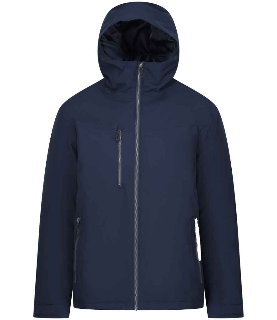Regatta Navigate Waterproof Insulated Jacket Navy/Seal Grey