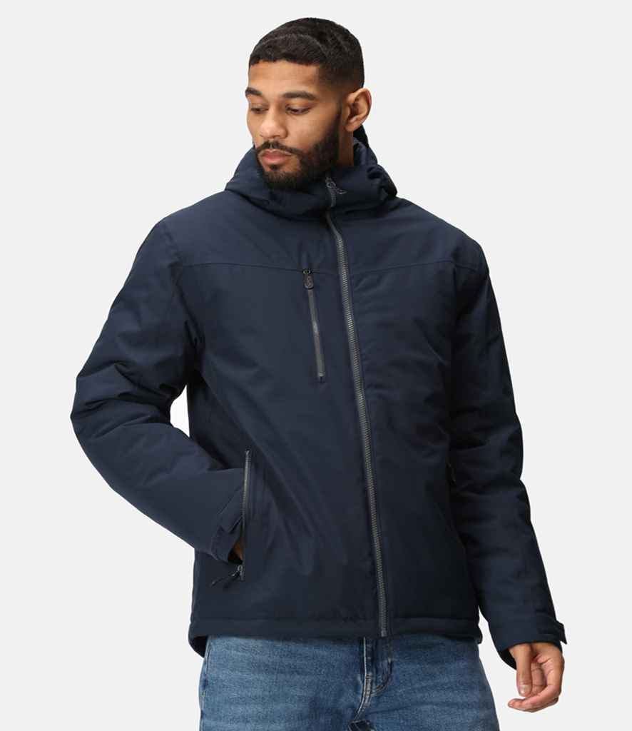 Regatta Navigate Waterproof Insulated Jacket | Navy/Seal Grey - Regatta Professional - Lancashire Teamwear