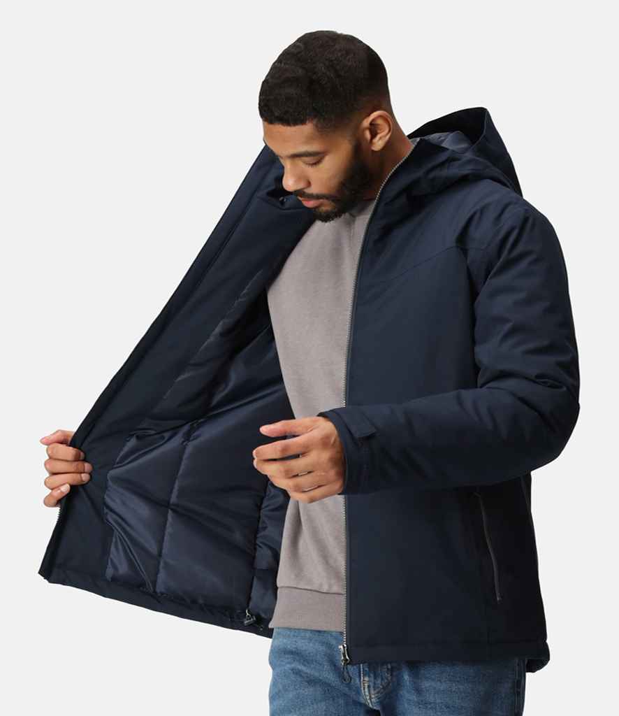 Regatta Navigate Waterproof Insulated Jacket | Navy/Seal Grey - Regatta Professional - Lancashire Teamwear