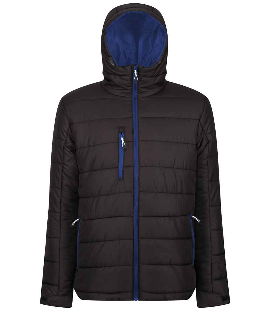 Regatta Navigate Thermal Jacket Black/New Royal Blue