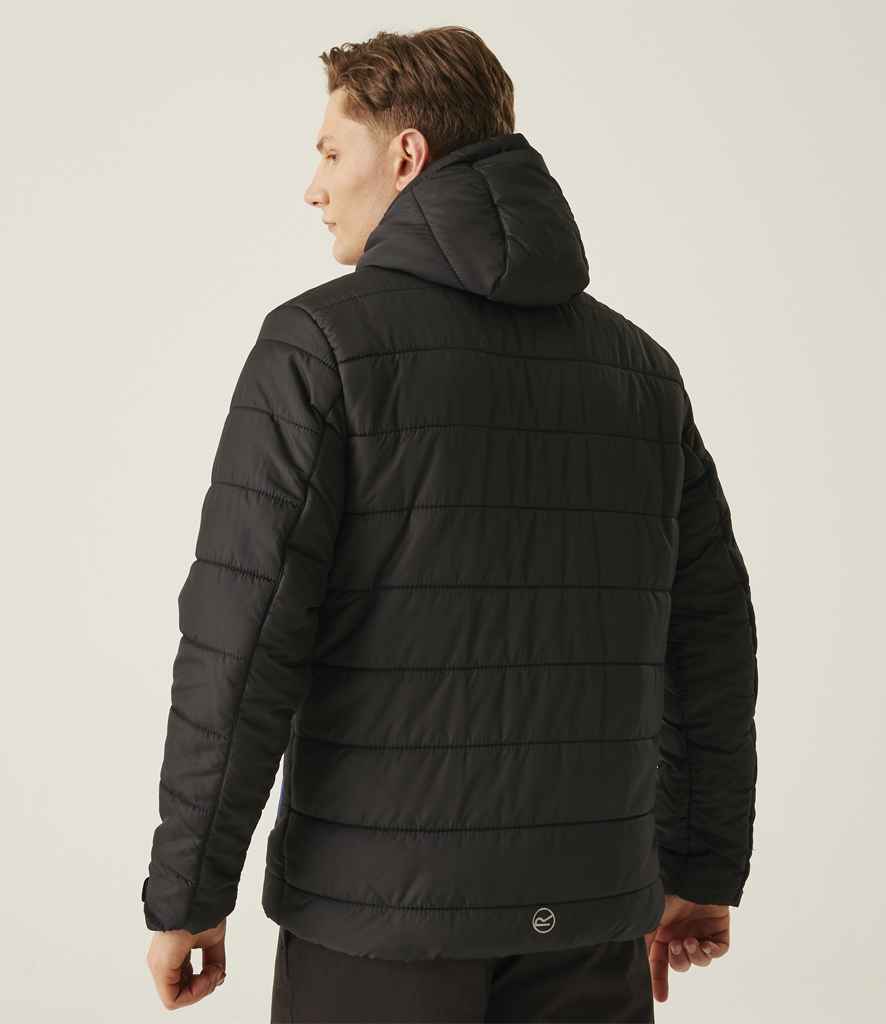 Regatta Navigate Thermal Jacket | Black/New Royal Blue - Regatta Professional - Lancashire Teamwear