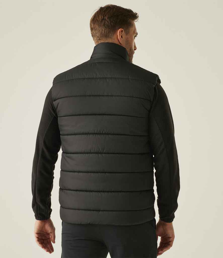 Regatta Navigate Thermal Bodywarmer | Black/Lime Green - Regatta Professional Gilet - Lancashire Teamwear