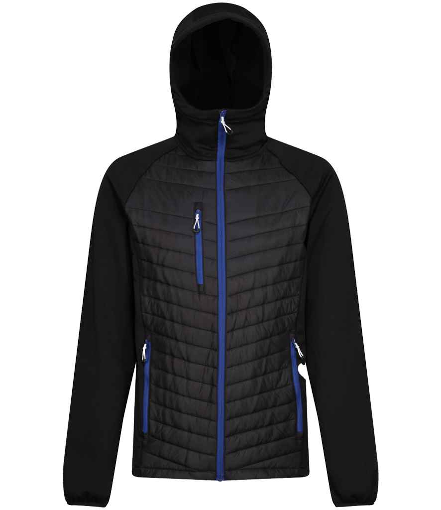Regatta Navigate Hybrid Jacket Black/New Royal Blue