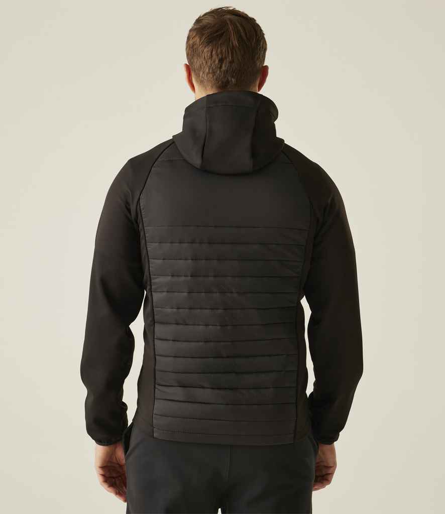 Regatta Navigate Hybrid Jacket | Black/Orange Pop - Regatta Professional - Lancashire Teamwear